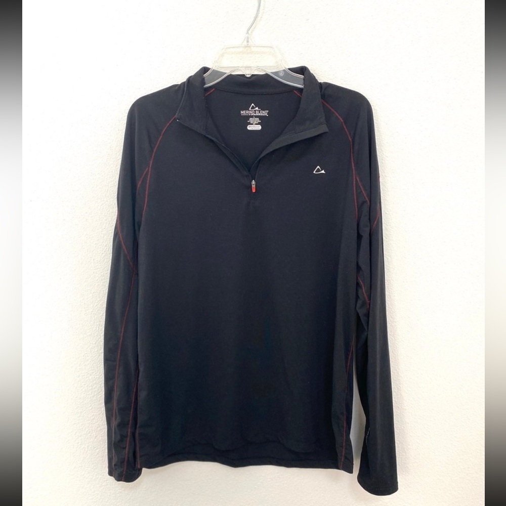 Paradox Merino Blend Black Pullover Sweater Size Large